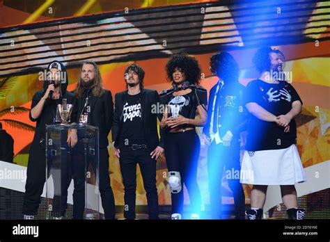 Shaka Ponk During The Th Victoires De La Musique Ceremony Held At The