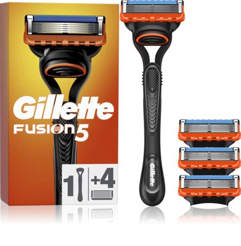 Gillette Fusion5 Maszynka Do Golenia Zapasowe Ostrza 4 Szt