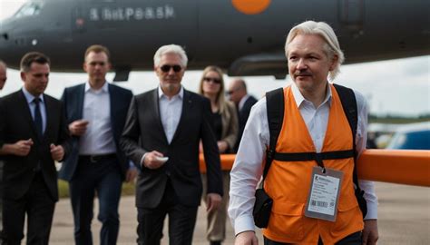 Julian Assange Released From Belmarsh Prison Expected To Plead Guilty To Espionage Act Charge