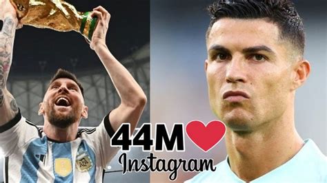 Lionel Messi Overtakes Cristiano Ronaldo With Most Liked Photo On Instagram Sports Nigeria