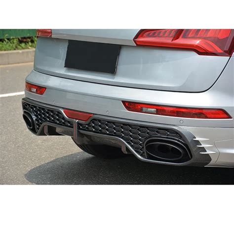 Automotive Parts Rear Bumper Lip For Audi Q5 Sq5 2018 2022 Upgrade Audi