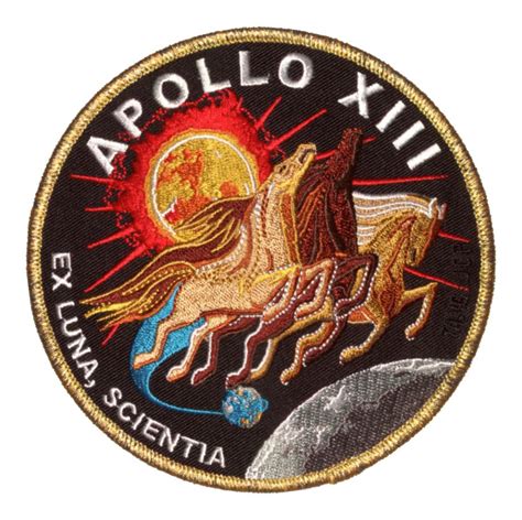 Shop Apollo 13 Commemorative 5 Mission Patch Online From The Space Store