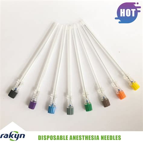 Medical Disposable Lumbar Puncture Needles Quincke Type Pencil Type