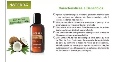 Óleo De Coco Fracionado Doterra 115ml Mercado Livre