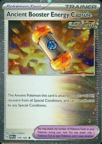 Ancient Booster Energy Capsule Holo Carta Pok Mon Tcg Cuotas Sin Inter S