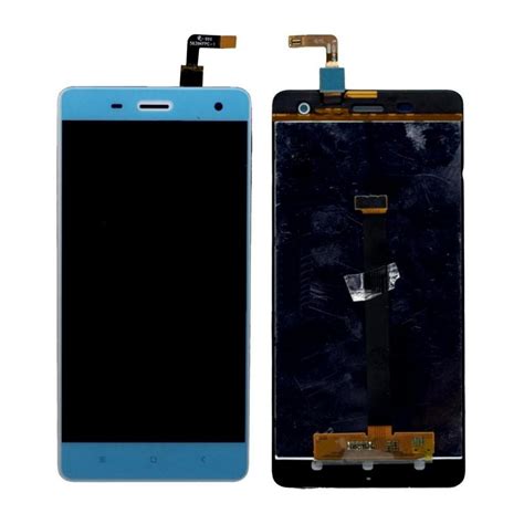 LCD With Touch Screen For Xiaomi Mi 4 White By Maxbhi