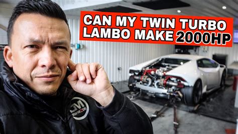 Can My Twin Turbo Lambo Make 2000hp🫣 Jm Imports Youtube