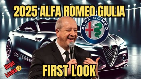 2025 Alfa Romeo Giulia Official Reveal First Look YouTube