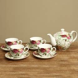 Royal Albert Country Rose Chintz Piece Tea Set Bed Bath Beyond