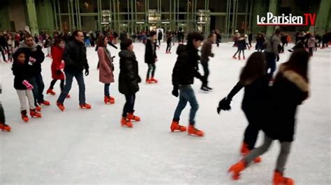 La Plus Grande Patinoire Du Monde S Installe Au Grand Palais Le Parisien