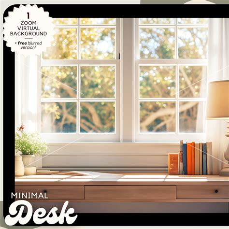minimal desk zoom background  virtual backdrop  etsy