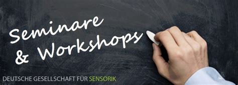 Fortbildungen Und Workshops Deutsche Gesellschaft Für Sensorik