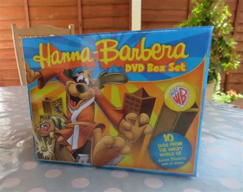 Hanna Barbera 10 Dvd Box Set Wacky Races Top Cat Hong Kong Phooey And