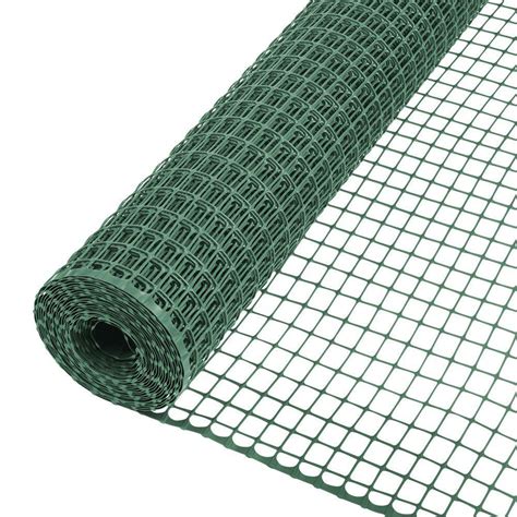 Green Plastic Garden Fence 40 In X 25 Ft