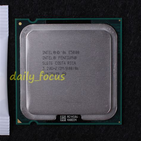 Intel Pentium Dual Core E Slgtg Ghz At Pg Ml Cpu Lga