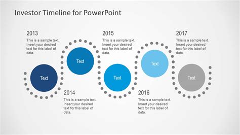 Investor Timeline Slides For Powerpoint Slidemodel