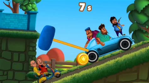 Motu Patlu racing game - YouTube