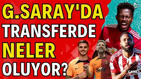 Galatasaray da transferde neler oluyor Icardi geliş tarihi Fred