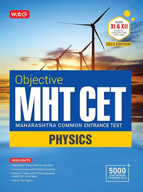 Mtg Objective Mht Cet Physics Books Exam Mtg Editorial Board