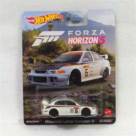 Jual HOT WHEELS PREMIUM FORZA HORIZON 5 MITSUBISHI LANCER EVOLUTION IV