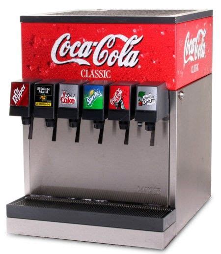 Coca Cola Fountain Machine With Ice Maker Remona Lima