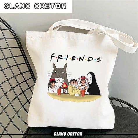 Studio Ghibli Totoro Shopping Bag Handbag Tote Shopper Recycle Bag