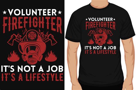 Firefighters T Shirt Design Graphic By Creative Tshirt Designer