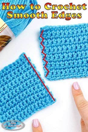 Learn The Secret To Crochet Straight Edges In Sc And Hdc Rows Half