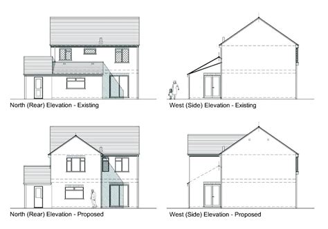 How To Draw Elevations From Floor Plans Elevation Drawing House - Bank2home.com