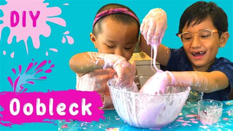 Make Oobleck Home Easy Diy 4 Kids Easyandfun Science Experiment For