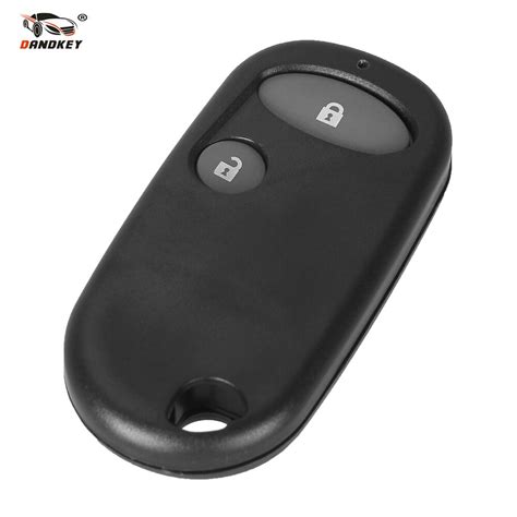 DANDKEY Replacement Remote Key Fob Case Shell 2 Buttons For Honda Civic