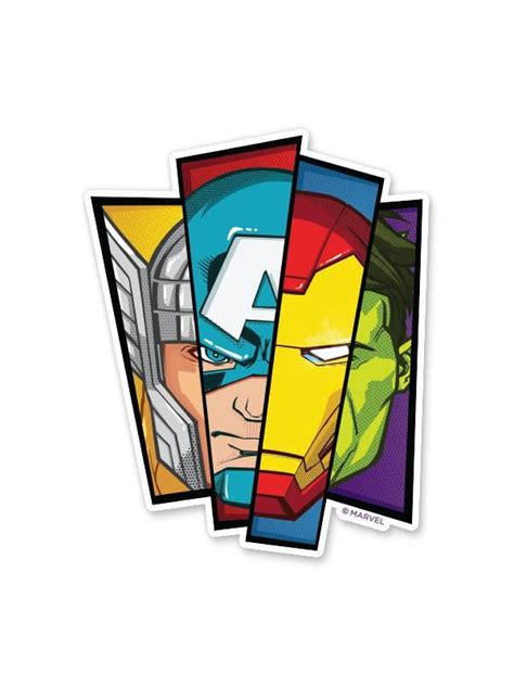 Avengers Sticker Paper Paper And Party Supplies Jan