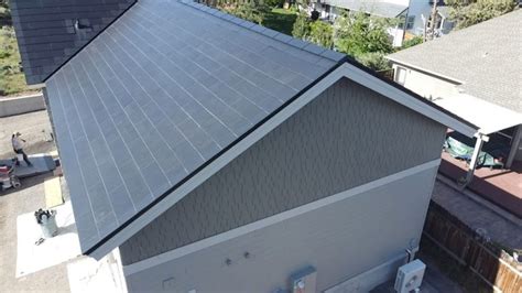 Tesla Solar Shingle Roof Installation Ellis Custom Homes