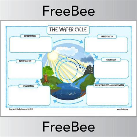 Water Cycle Diagram Teach Starter Worksheets Library