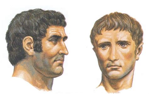 Augustus And Antony Make Peace And Set Out To Rome With Their Armies