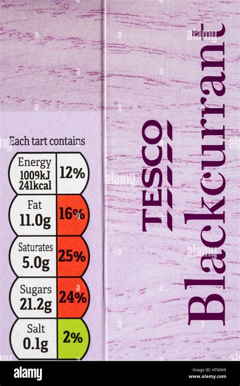 Tesco Kennzeichnung Von Lebensmitteln Fotos Und Bildmaterial In Hoher