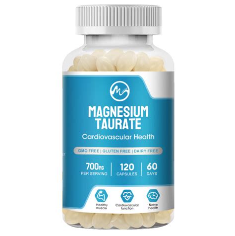 Minch Magnesium Taurate Supplement For Cardiovascular Health To Boost