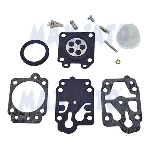 Kit Reparo Carburador Roçadeira Kawashima KW26 KW33 Original Maxjato