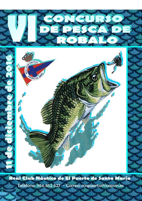 Cartel VI Concurso De Pesca Robalo 1 REVISTA MARES