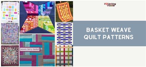 Top 9 Free Basket Weave Quilt Patterns 10 Bonus Patterns For Sale