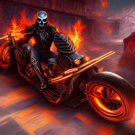 Ghost Rider Iv Digital Art By The Ghost Pixels