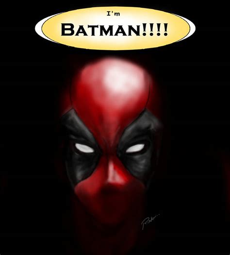 Batman Deadpool By Onirinku On Deviantart