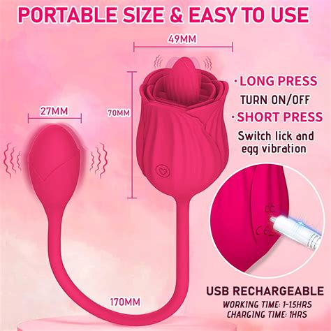 Clitoral Stimulator G Spot Vibrator With 10 Powerful Modes Tongue