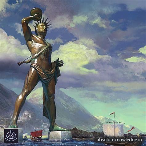 absolute knowledge    ancient world colossus  rhodes