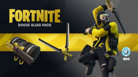 Fortnite Starter Pack, Rogue Alias Pack is the best deal | GamesRadar+