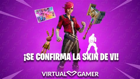 La Skin De Vi Arcane Llega A La Tienda De Fortnite Virtual Gamer