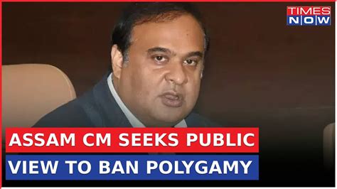 Assam Cm Himanta Biswa Sarma Takes Matter Further Seeks Public Opinion