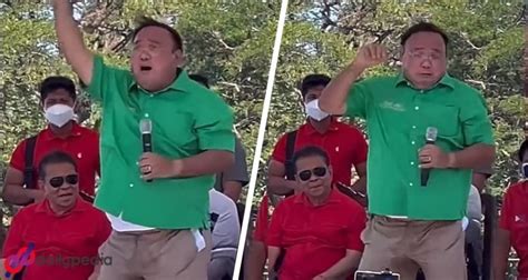 Desperate Harry Roque Dancing With His Pants Wet Blows Up Social Media