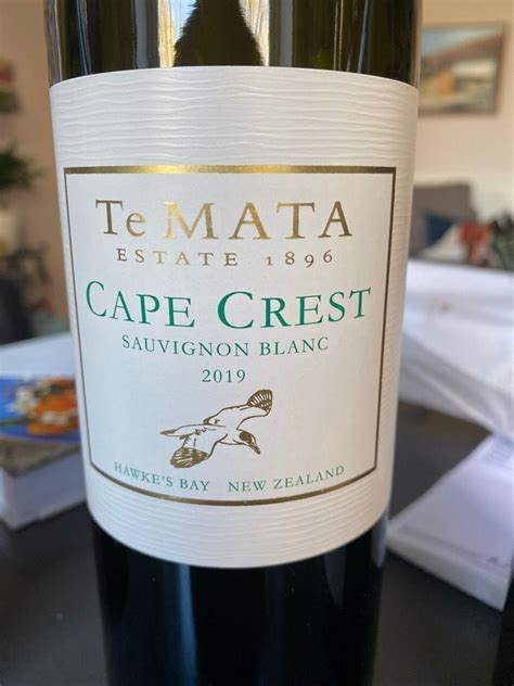 Te Mata Estate Sauvignon Blanc Cape Crest New Zealand North