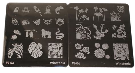 Marias Nail Art And Polish Blog Winstonia Stamping Plates Review